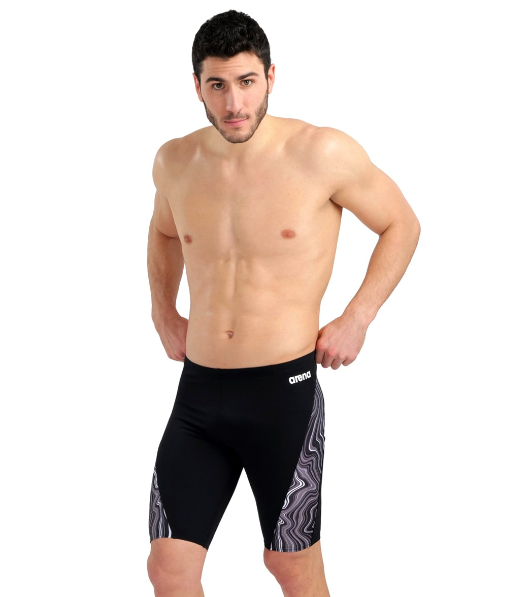 Arena Men's Marbled Jammer Swimsuit