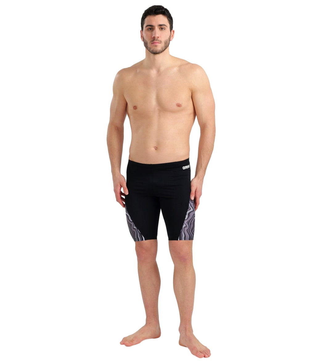 Arena Men's Marbled Jammer Swimsuit