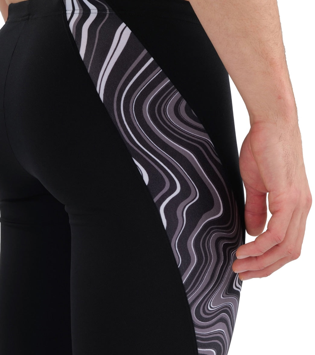 Arena Men's Marbled Jammer Swimsuit