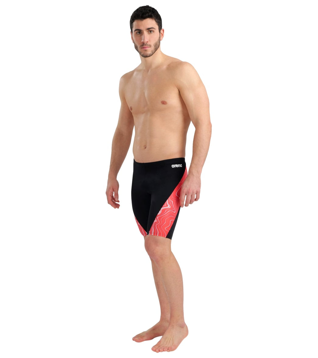Arena Men's Marbled Jammer Swimsuit