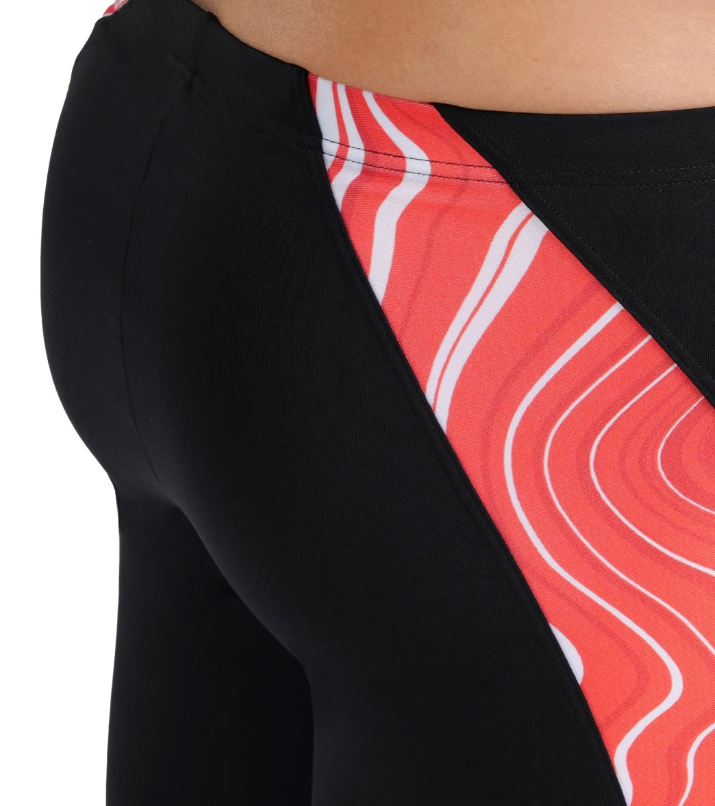 Arena Men's Marbled Jammer Swimsuit