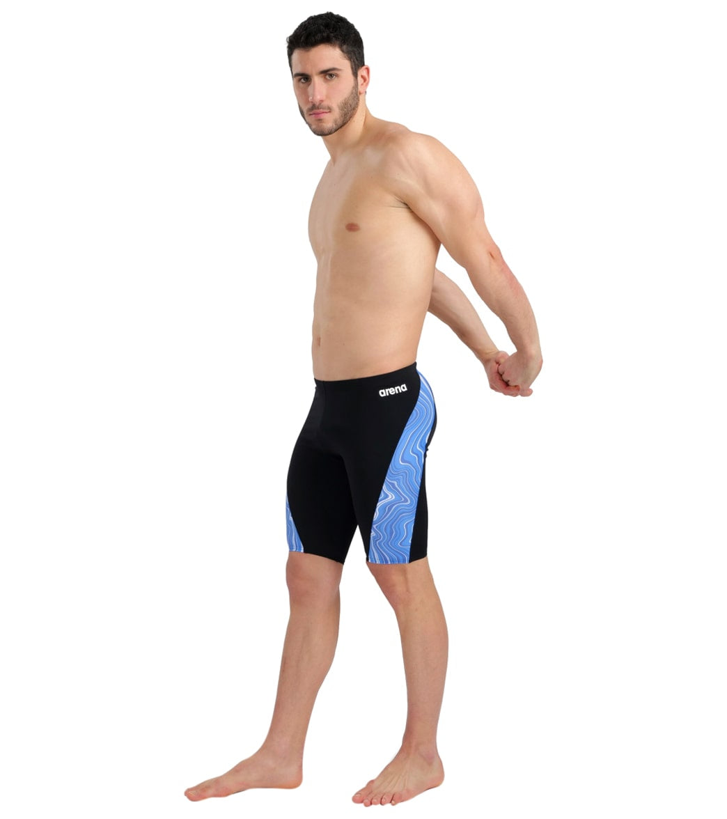 Arena Men's Marbled Jammer Swimsuit