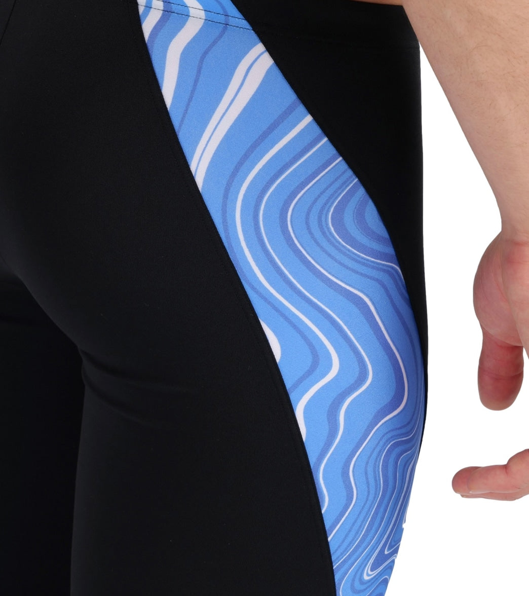 Arena Men's Marbled Jammer Swimsuit