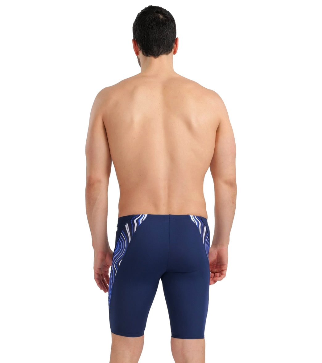 Arena Men's Marbled Jammer Swimsuit