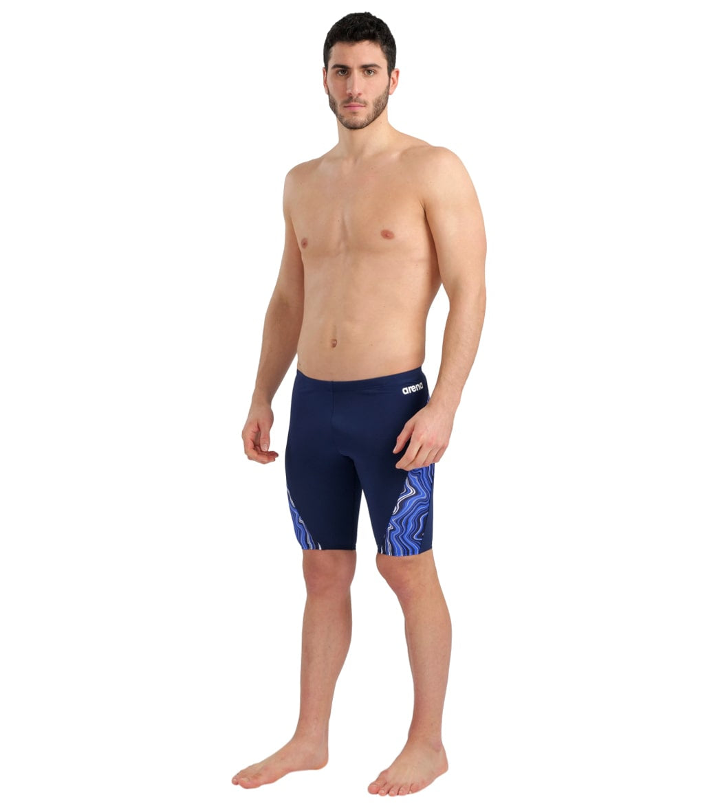 Arena Men's Marbled Jammer Swimsuit