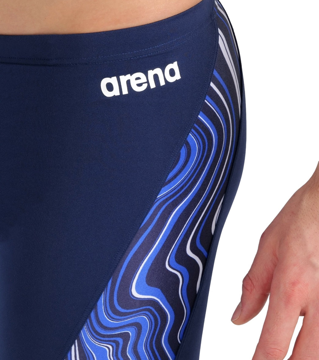 Arena Men's Marbled Jammer Swimsuit