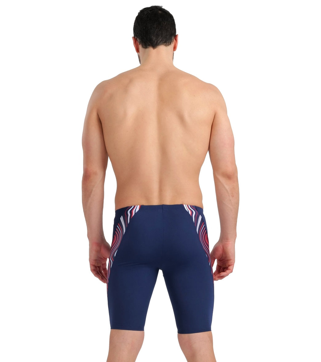 Arena Men's Marbled Jammer Swimsuit