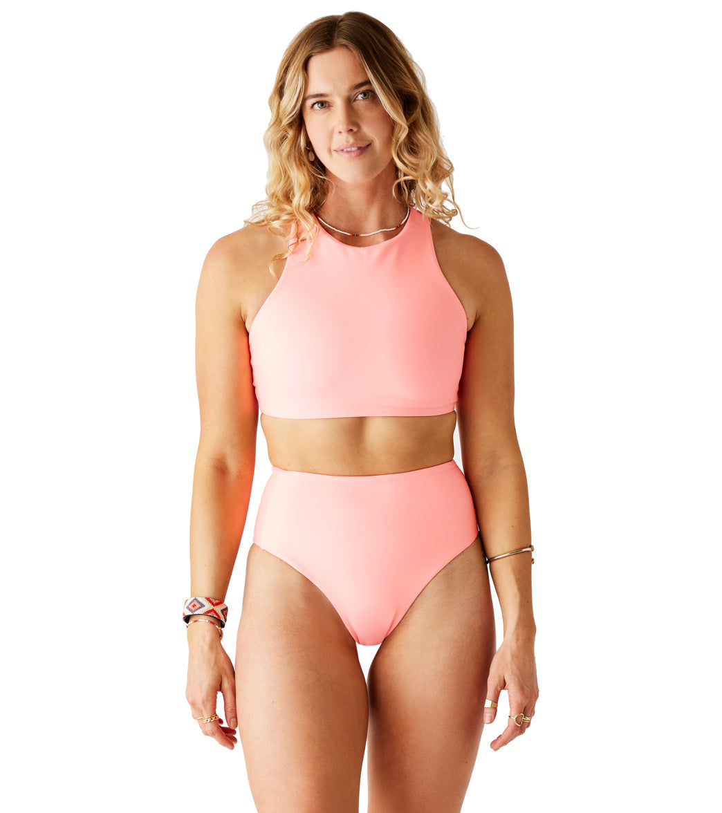 Carve Designs Women's Sanitas Compression Bikini Top