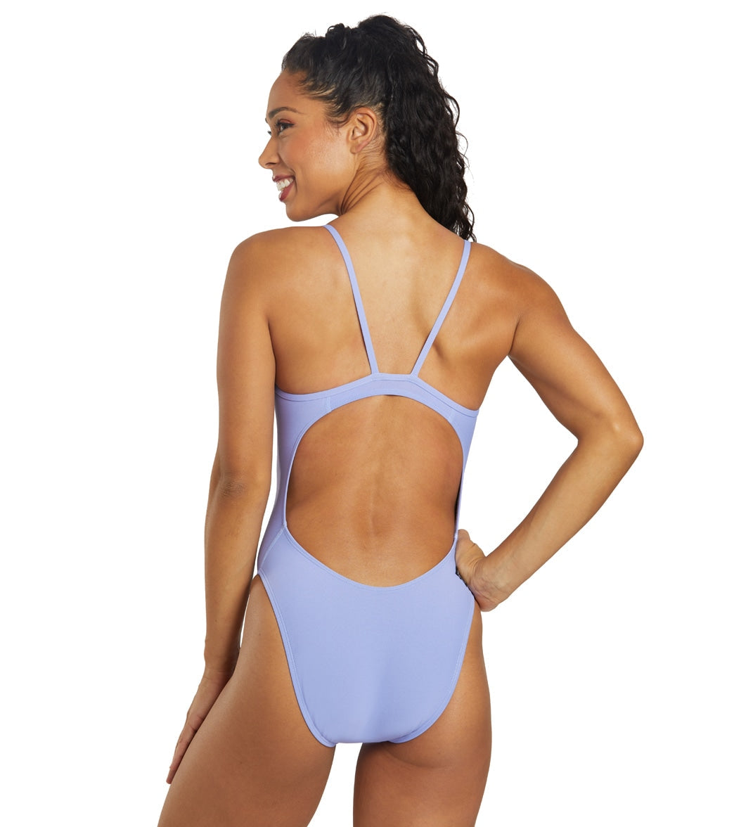 JOLYN Women's Chevy Solid One Piece Swimsuit