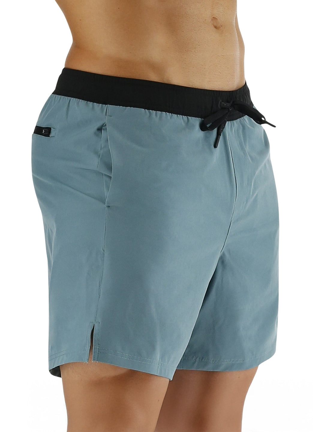 TYR Men's Solid Skua  7" Volley Swim Trunks