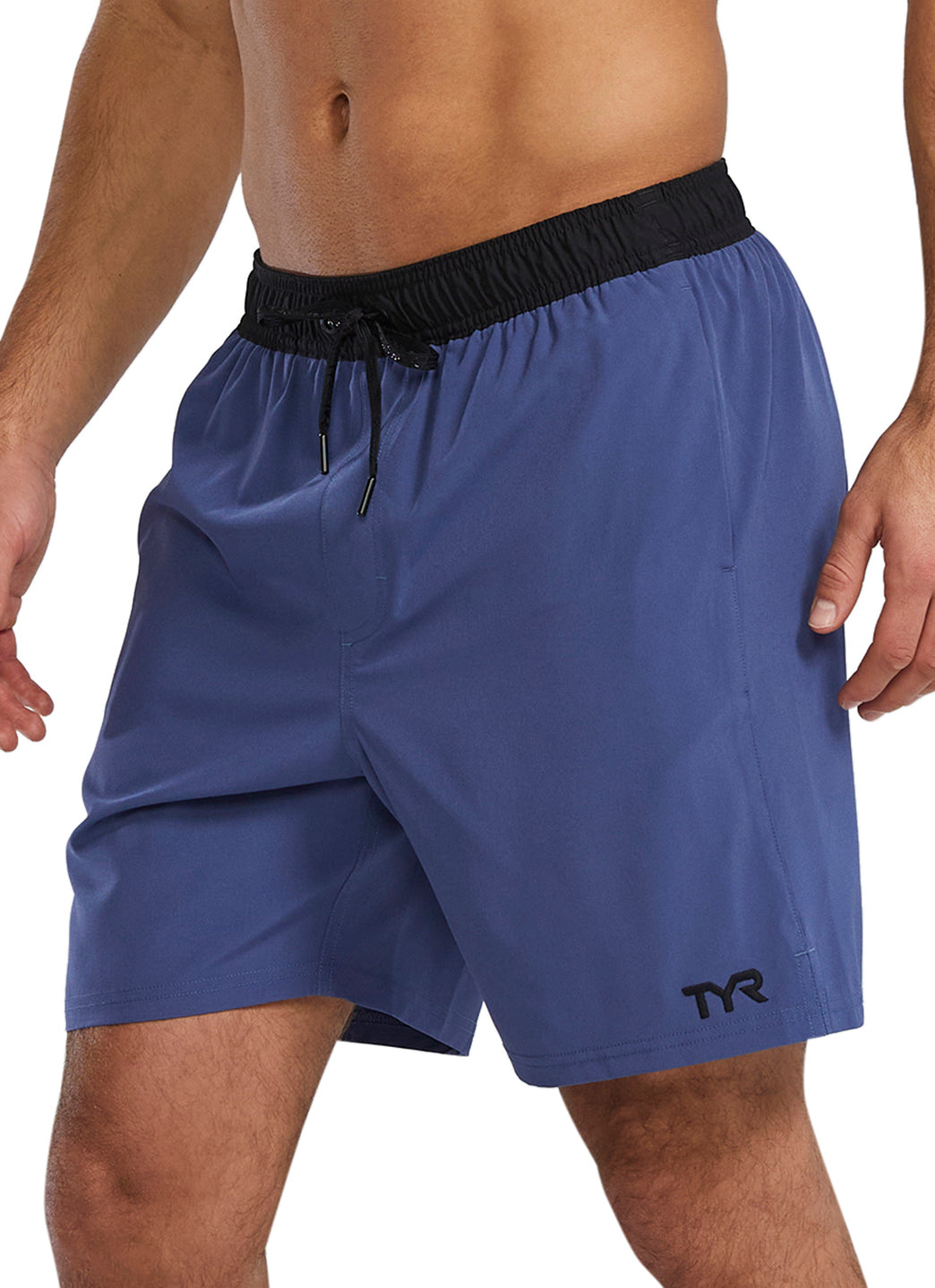 TYR Men's Solid Skua  7" Volley Swim Trunks