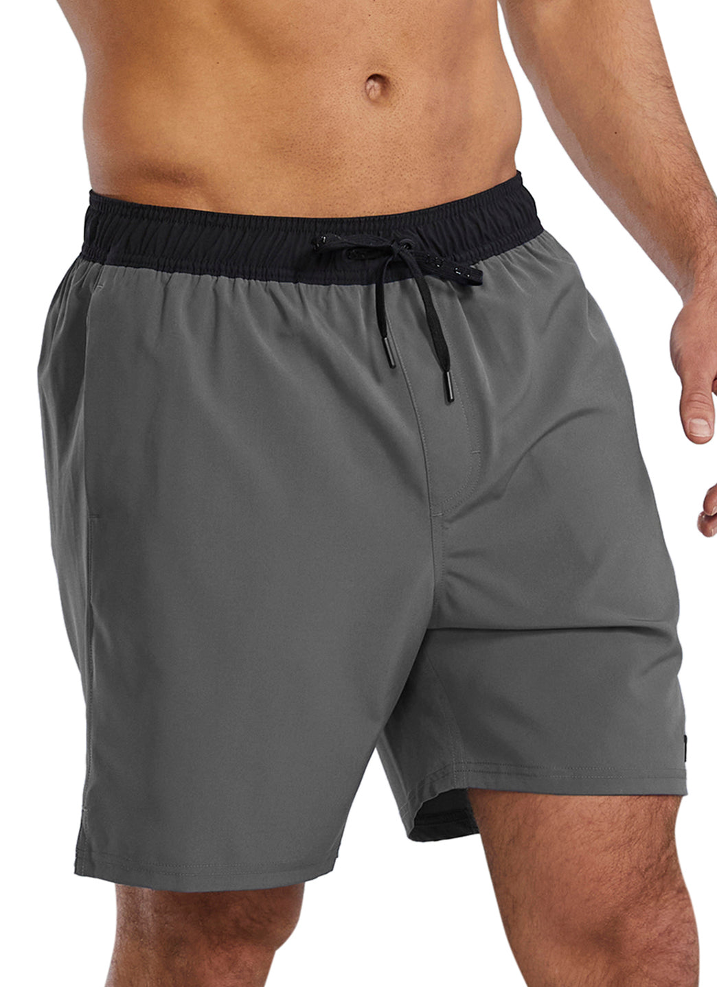 TYR Men's Solid Skua  7" Volley Swim Trunks