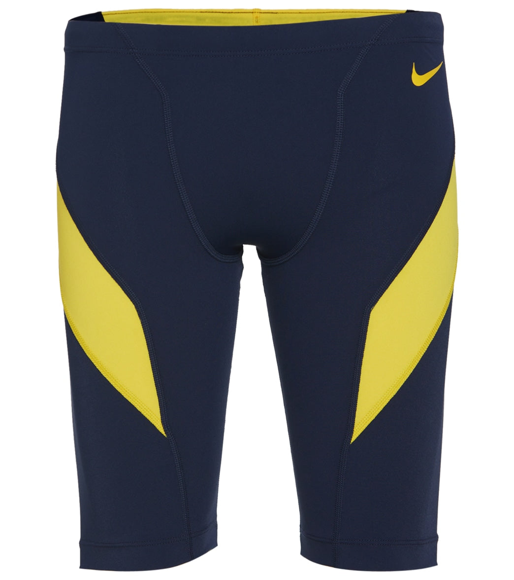Nike Men's HydraStrong Colorblock Jammer Swimsuit