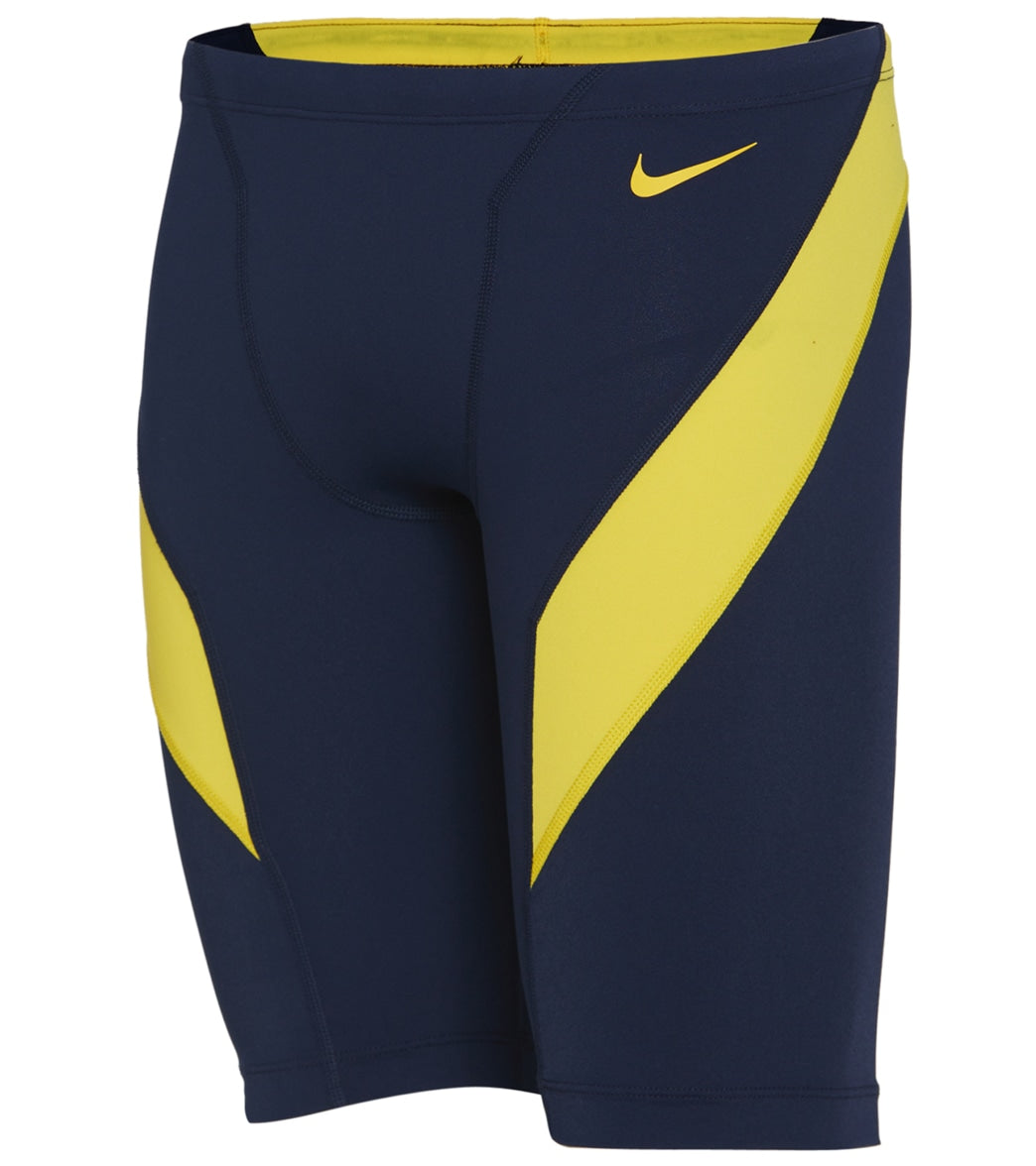 Nike Men's HydraStrong Colorblock Jammer Swimsuit