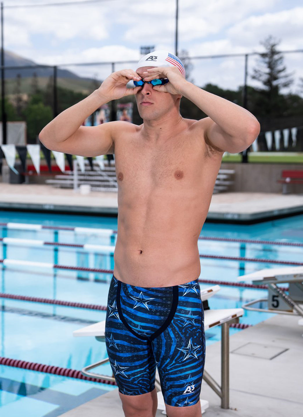 A3 Performance Men's Phenom Jammer Tech Suit Swimsuit