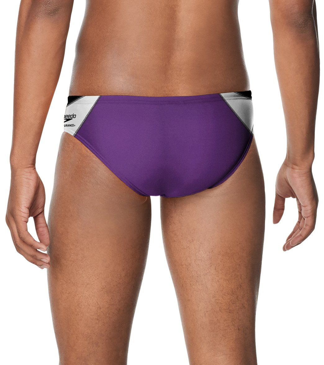 Speedo Men's Edge Splice Brief Swimsuit