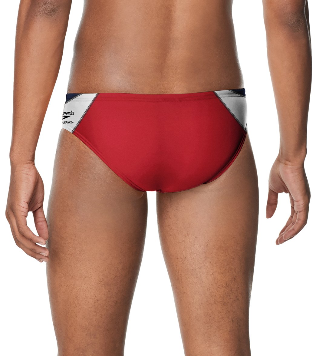 Speedo Men's Edge Splice Brief Swimsuit