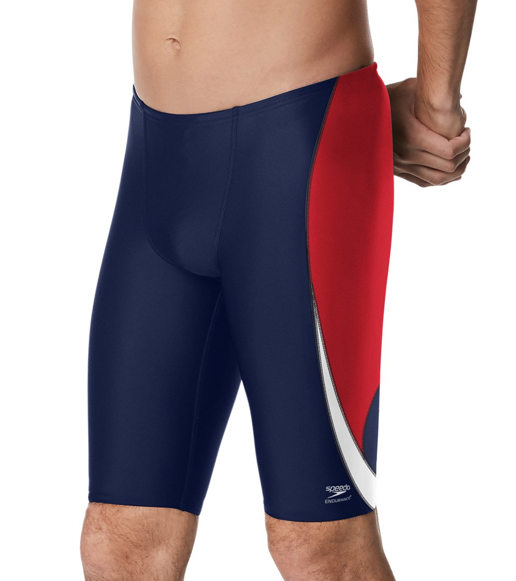 Speedo Men's Edge Splice Jammer Swimsuit