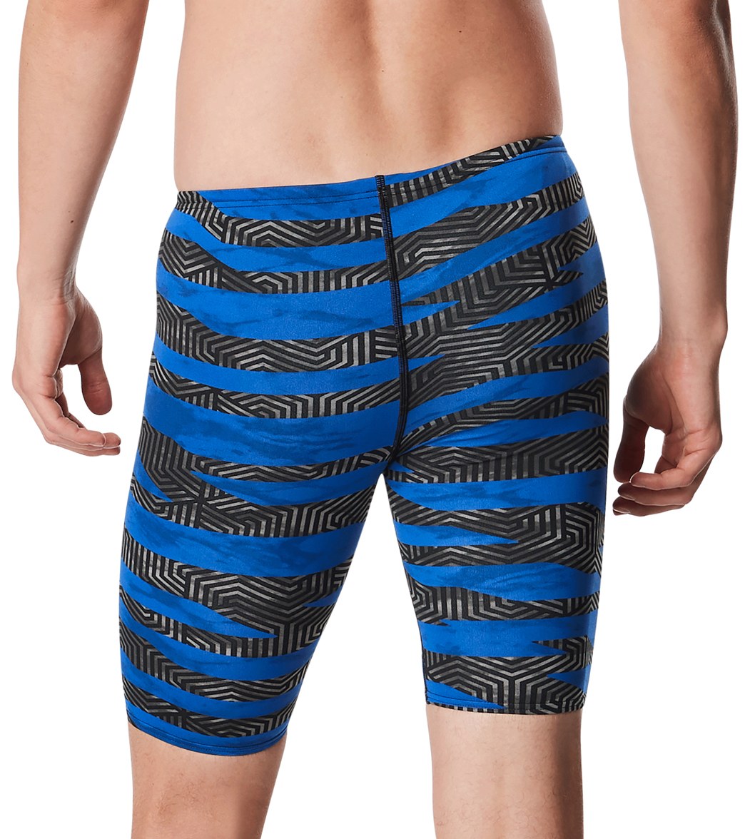Speedo Men's Contort Stripes Jammer Swimsuit