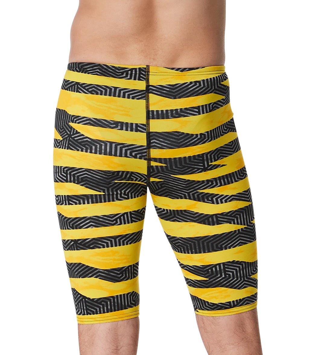 Speedo Men's Contort Stripes Jammer Swimsuit