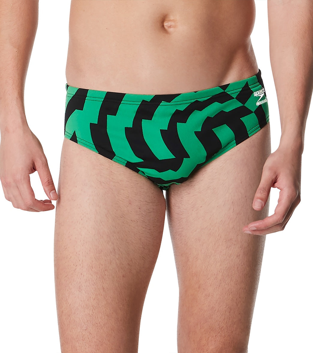 Speedo Men's Vortex Maze Brief Swimsuit