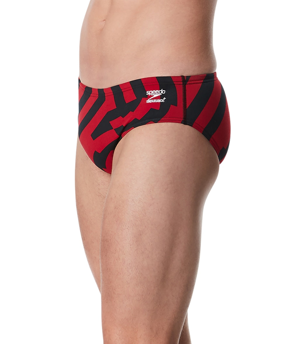 Speedo Men's Vortex Maze Brief Swimsuit