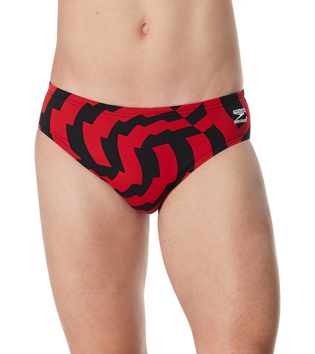Speedo Men's Vortex Maze Brief Swimsuit