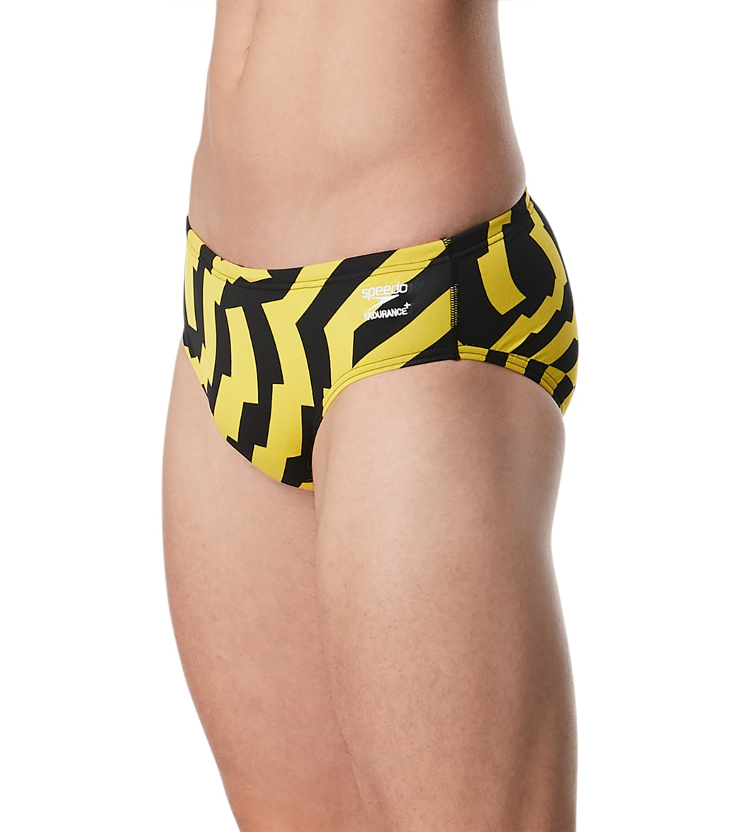 Speedo Men's Vortex Maze Brief Swimsuit