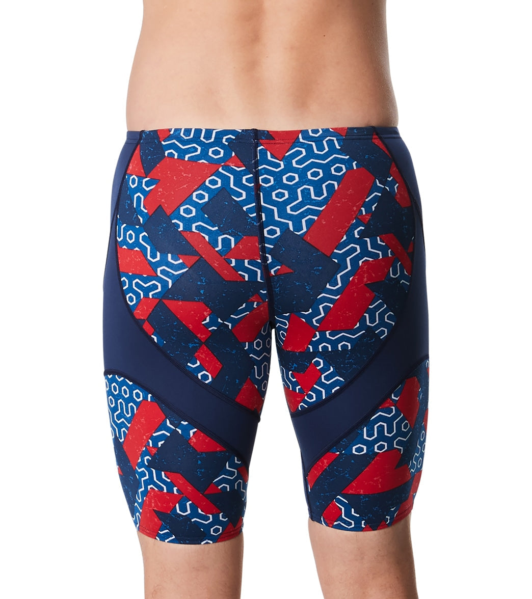 Speedo Men's Ruse Blocks Jammer Swimsuit