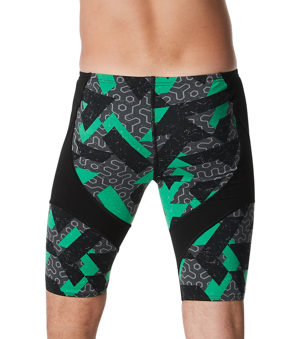 Speedo Men's Ruse Blocks Jammer Swimsuit