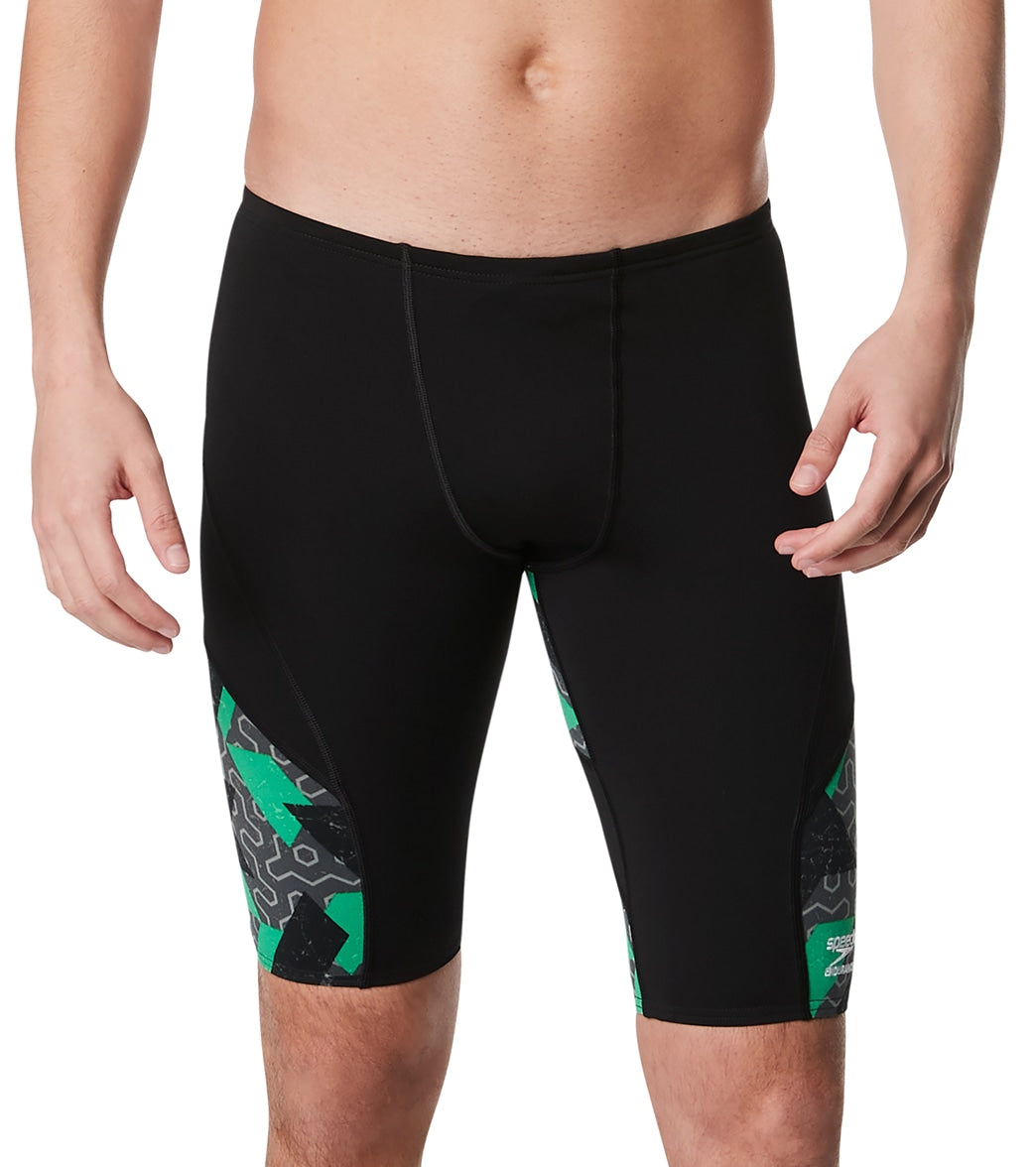 Speedo Men's Ruse Blocks Jammer Swimsuit