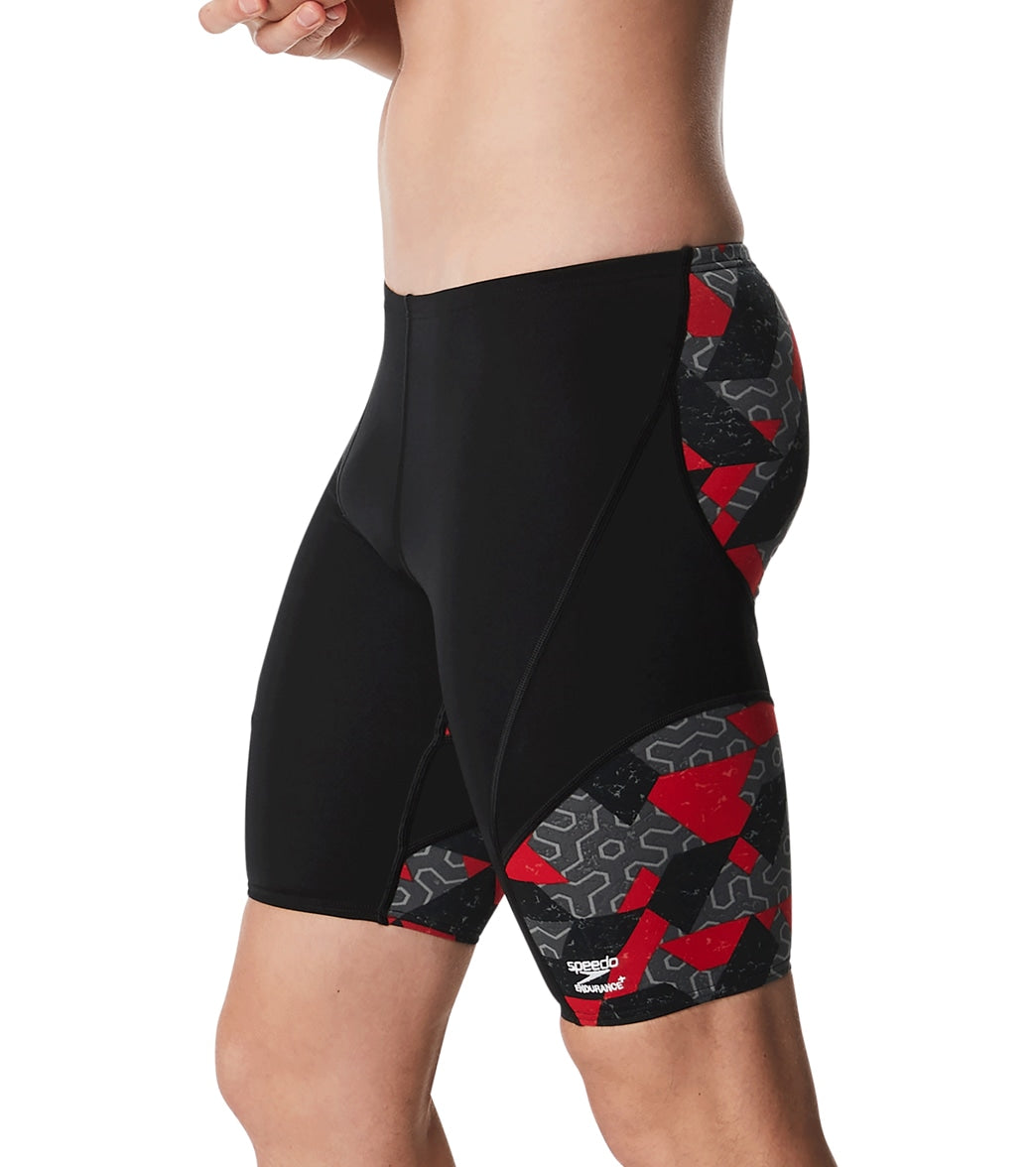 Speedo Men's Ruse Blocks Jammer Swimsuit