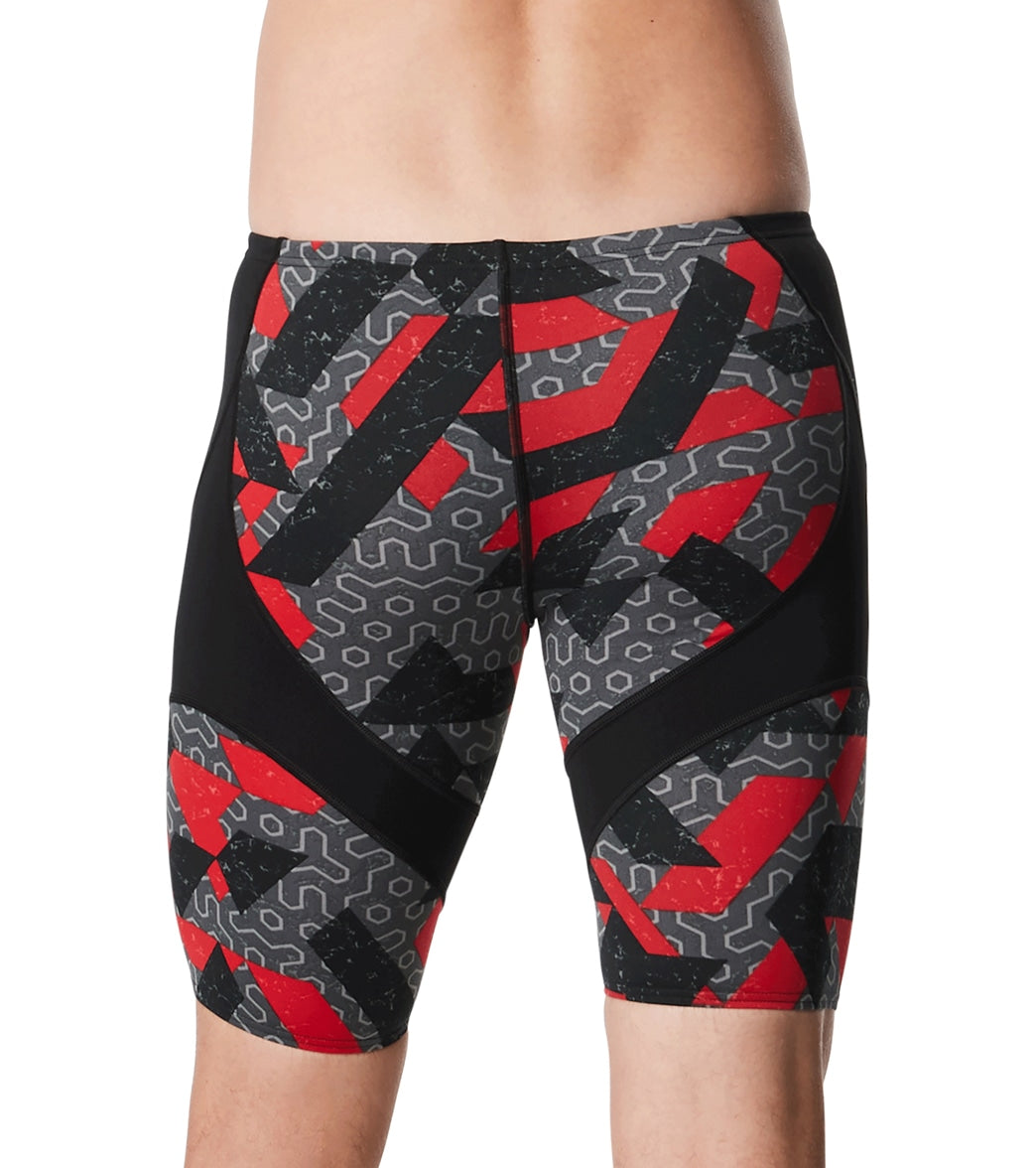 Speedo Men's Ruse Blocks Jammer Swimsuit