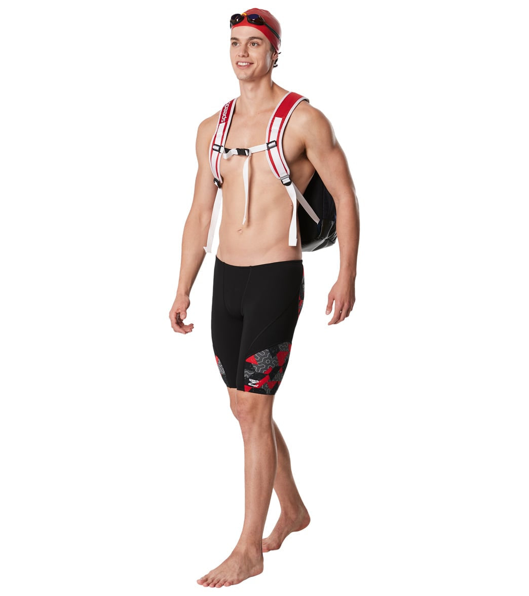 Speedo Men's Ruse Blocks Jammer Swimsuit