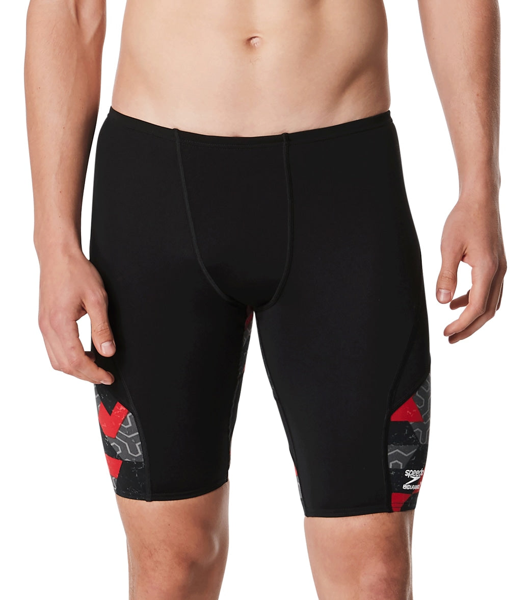 Speedo Men's Ruse Blocks Jammer Swimsuit