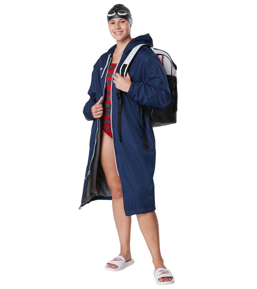 Speedo Women's Contort Stripes Crossback One Piece Swimsuit