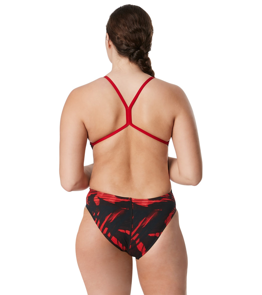 Speedo Women's Reflected One Back One Piece Swimsuit