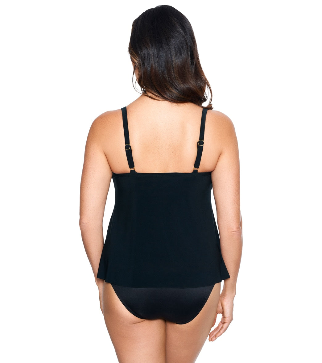 Miraclesuit Women's Razzle Dazzle Zing Tankini Top