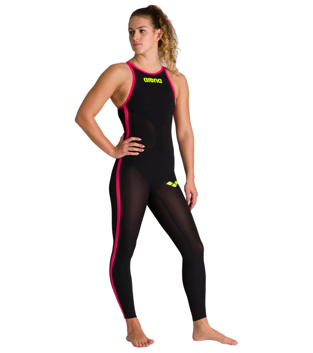 Arena Women's Powerskin R-evo+ Open Water Closed Back Tech Suit Swimsuit