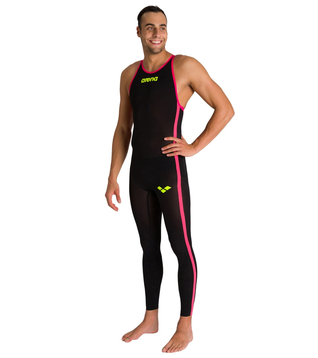 Arena Men's Powerskin R-evo+ Open Water Closed Back Tech Suit Swimsuit