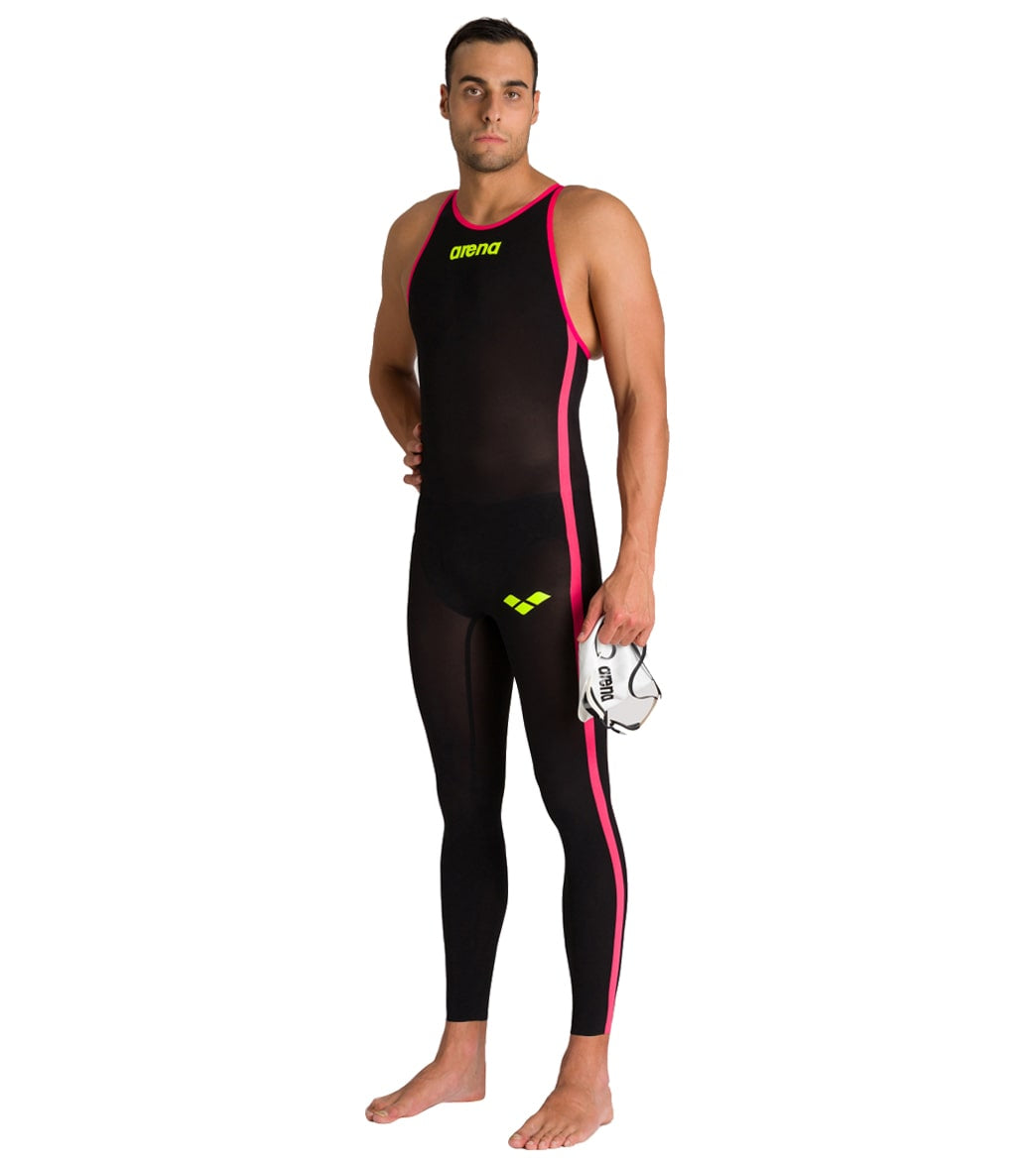 Arena Men's Powerskin R-evo+ Open Water Closed Back Tech Suit Swimsuit