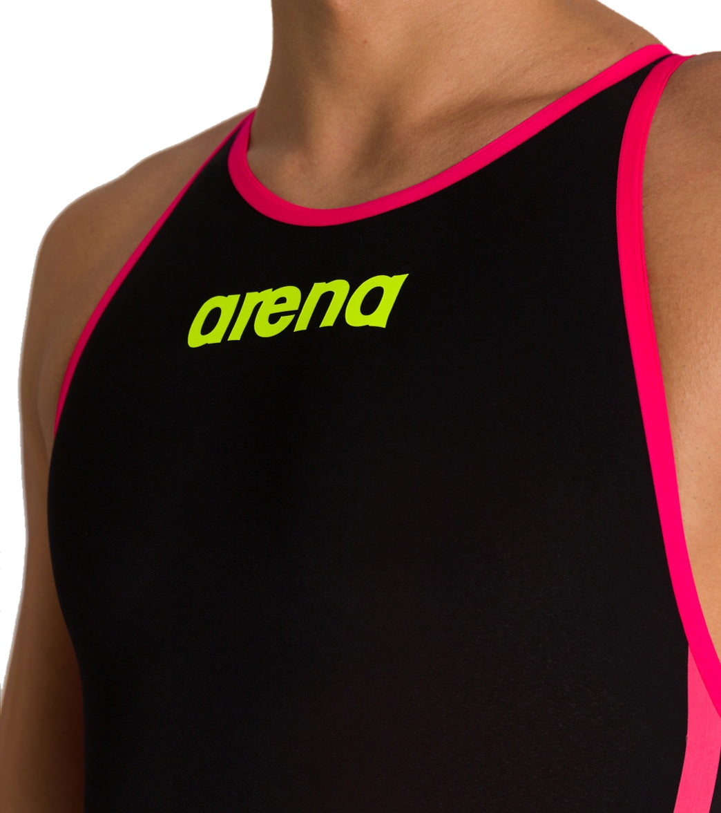 Arena Men's Powerskin R-evo+ Open Water Closed Back Tech Suit Swimsuit