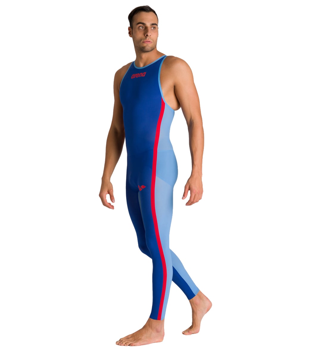 Arena Men's Powerskin R-evo+ Open Water Closed Back Tech Suit Swimsuit