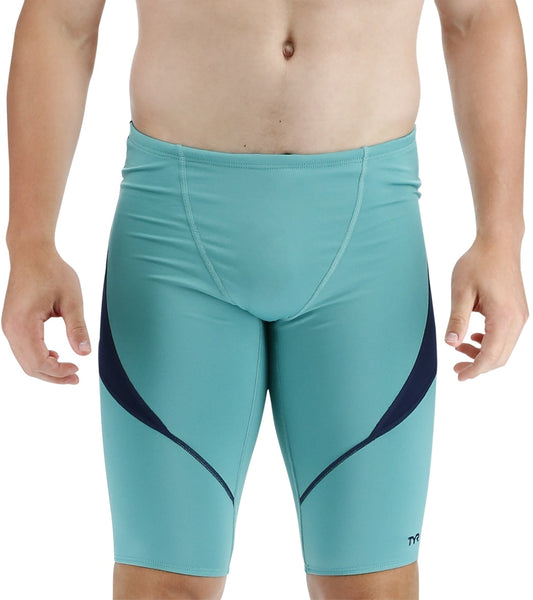 TYR Men's Solid Curve Splice Jammer Swimsuit