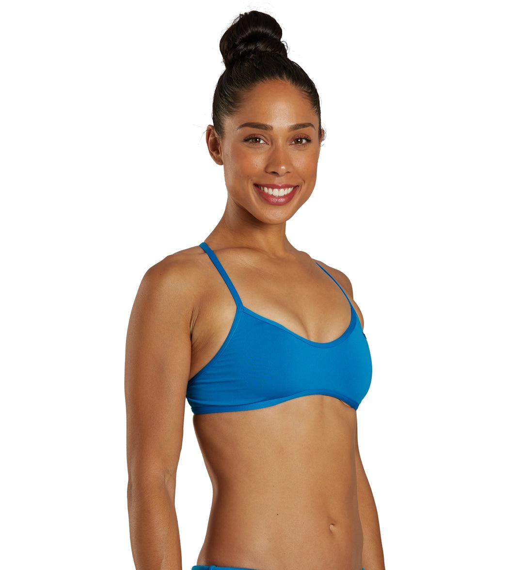 TYR Women's Solid Trinity Bikini Top