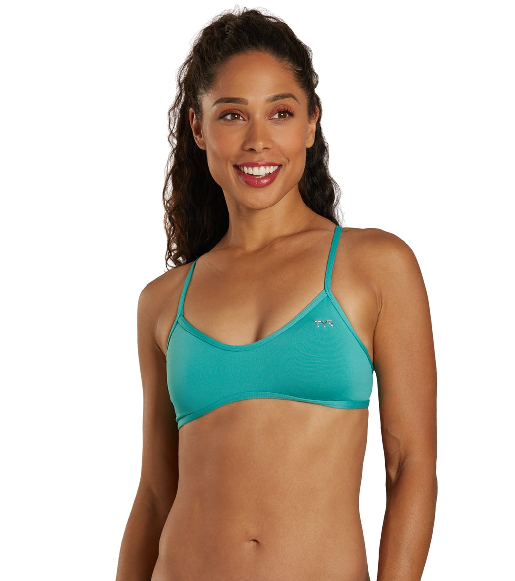 TYR Women's Solid Trinity Bikini Top