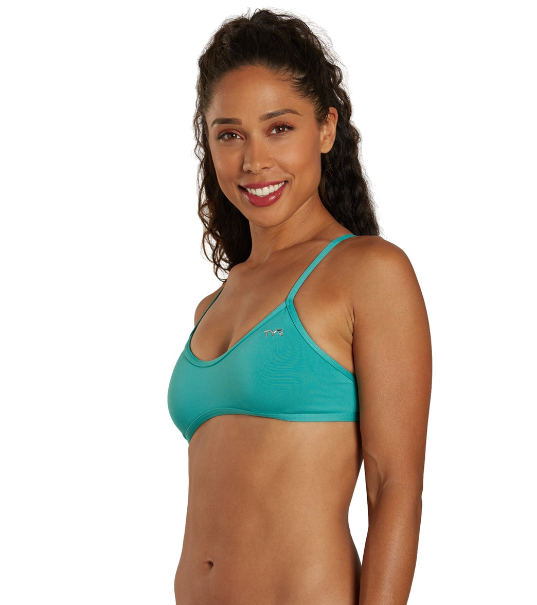 TYR Women's Solid Trinity Bikini Top