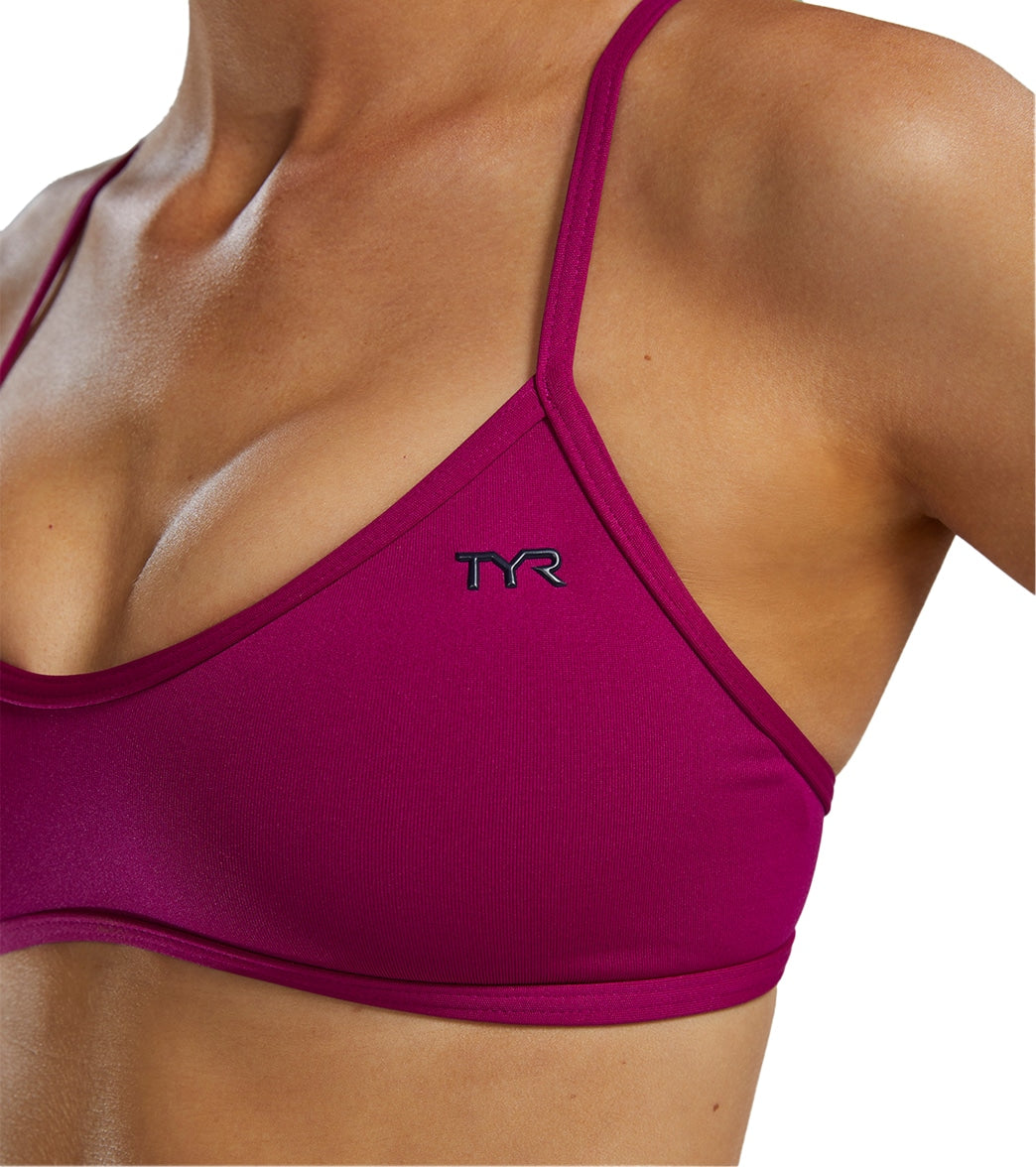 TYR Women's Solid Trinity Bikini Top