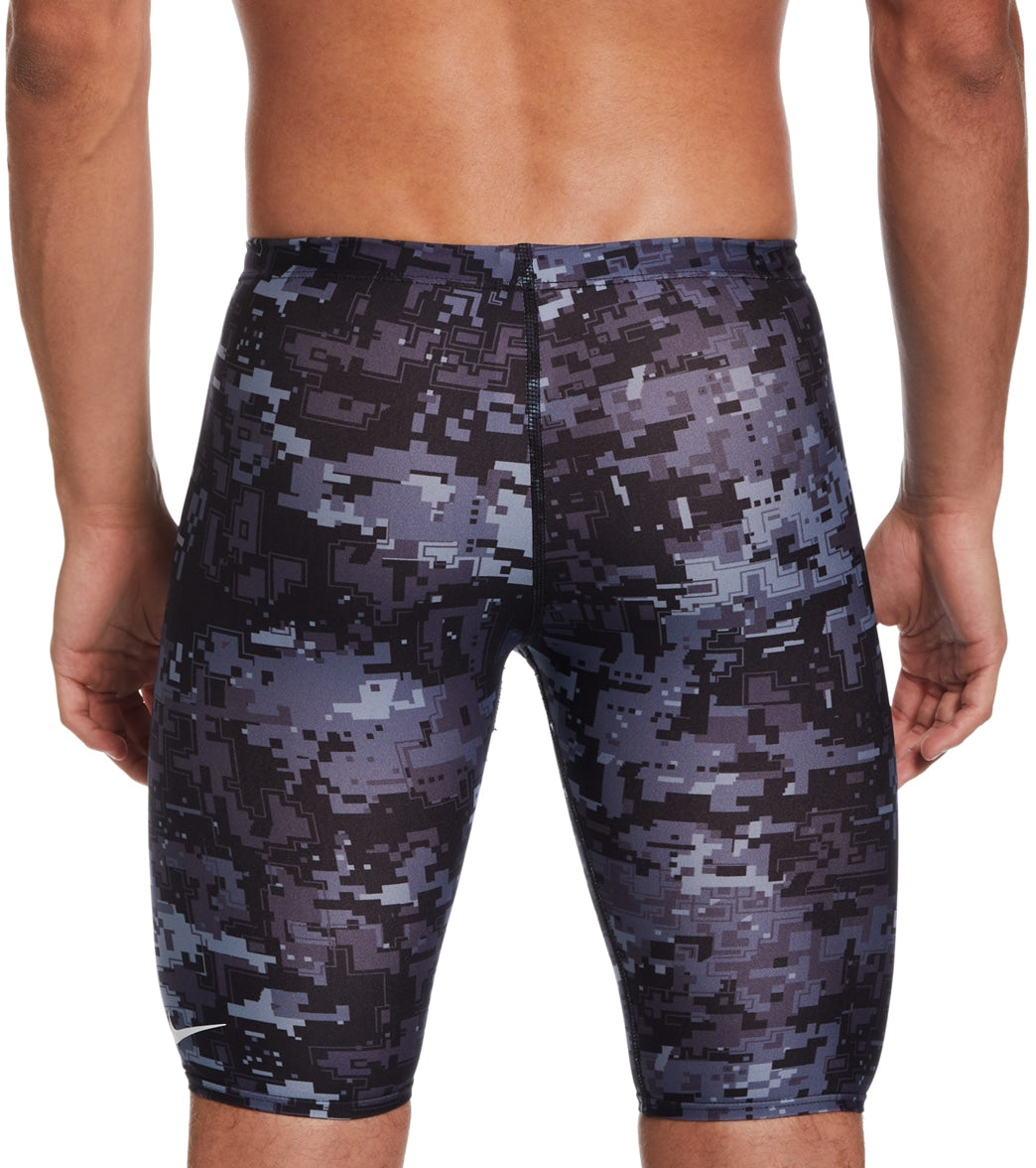 Nike Men's HydraStrong Multi Print Jammer Swimsuit