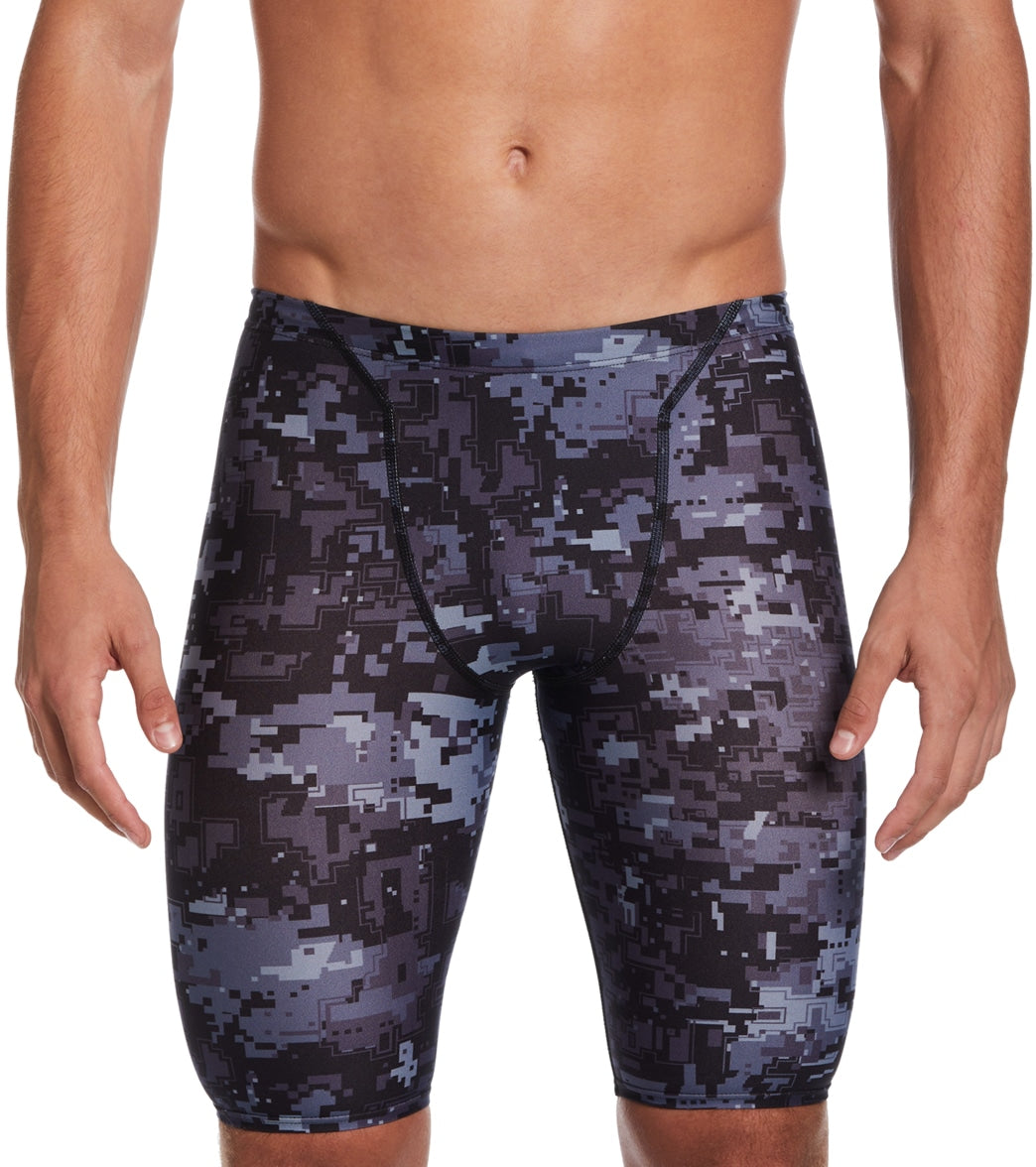Nike Men's HydraStrong Multi Print Jammer Swimsuit